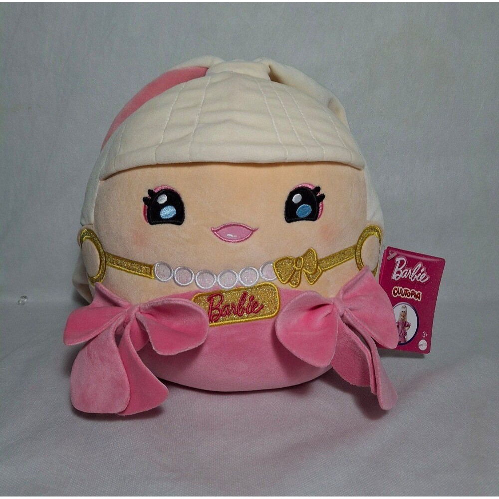 Barbie 10" Cuutopia Plush Pink Outfit Plush Pillow Doll